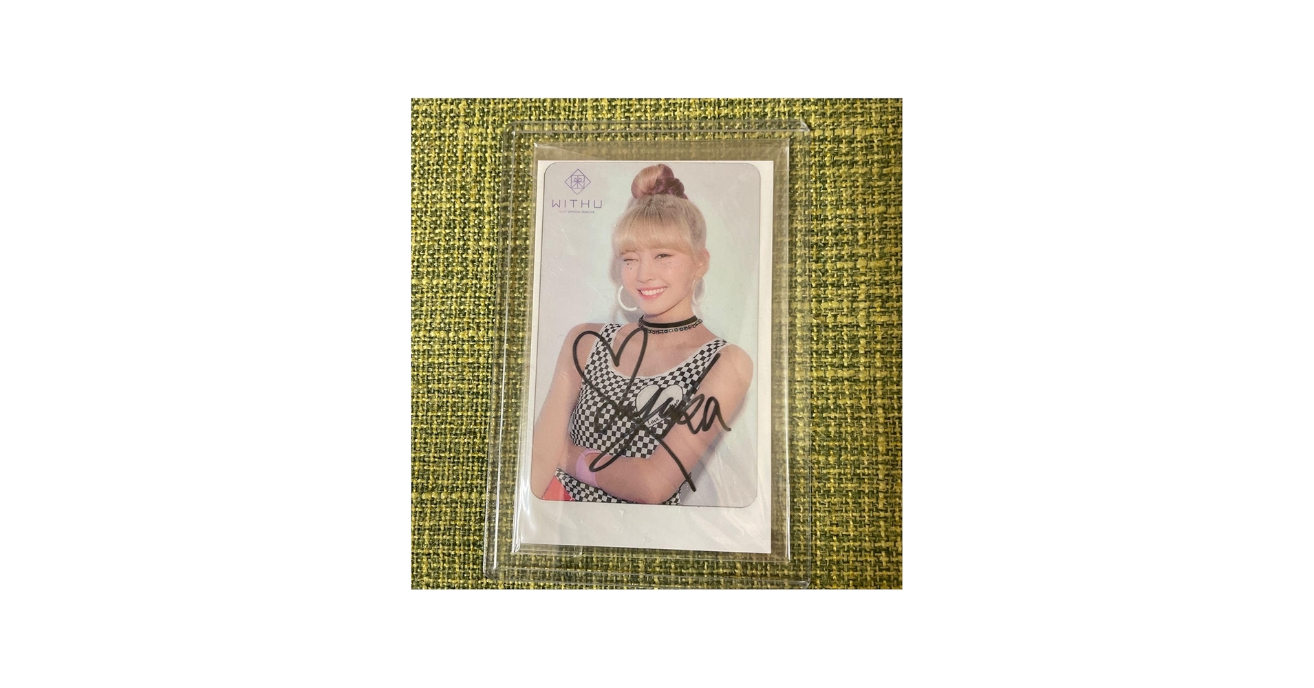 Amazon.co.jp: NIZIU niziu マユカ まゆか サイン トレカ 直筆サイン