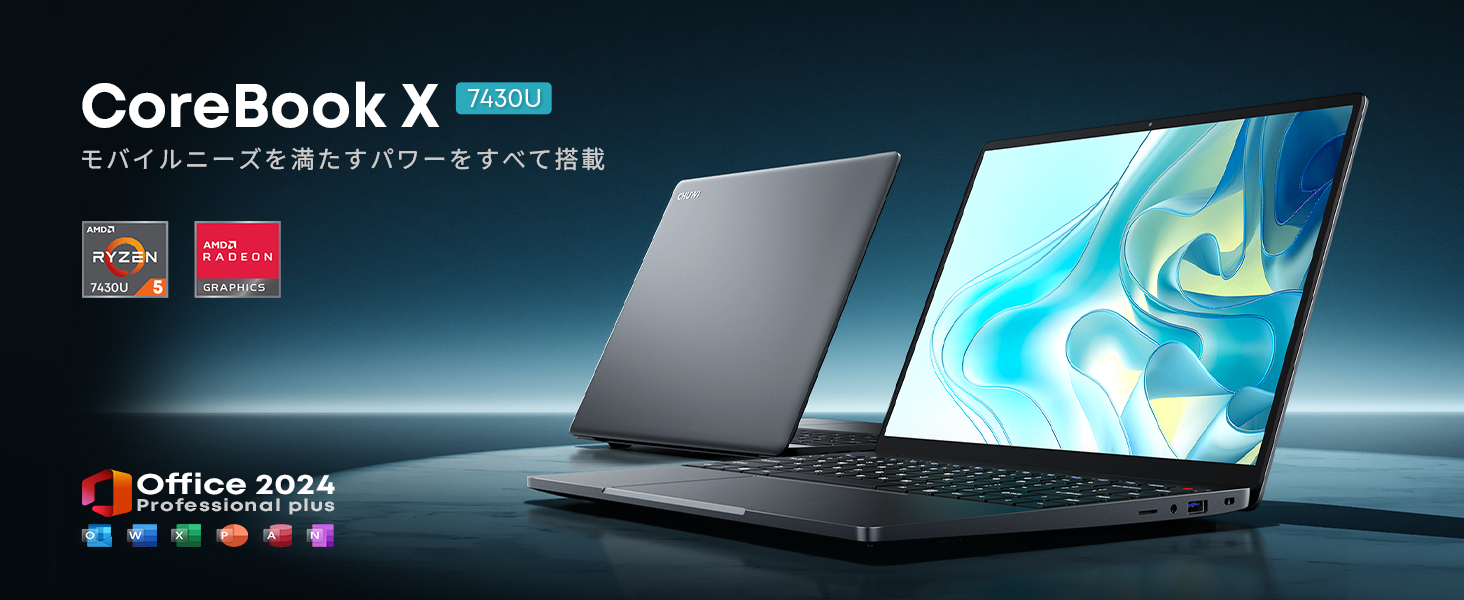 Amazon.co.jp: CHUWI ノートパソコン Office 2024 搭載 パソコン 2160
