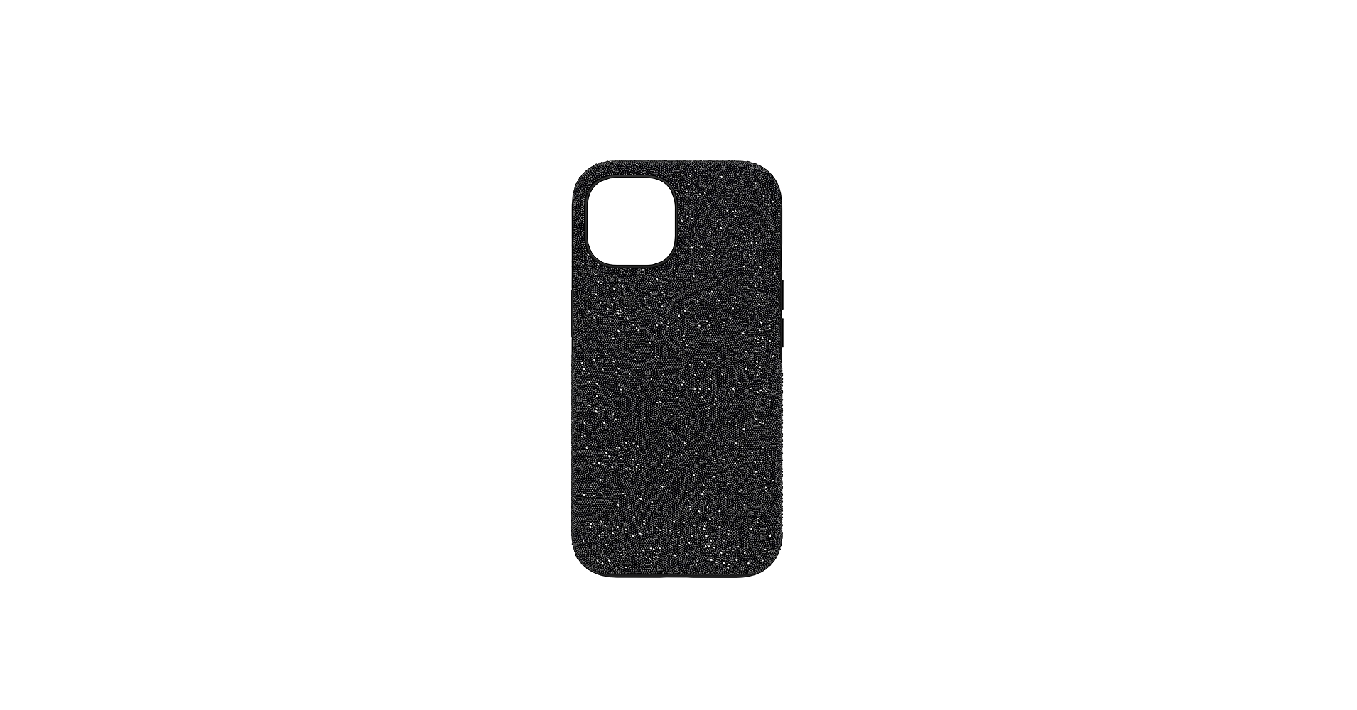SWAROVSKI ブラック iPhone15 iPhoneケース High smartphone case