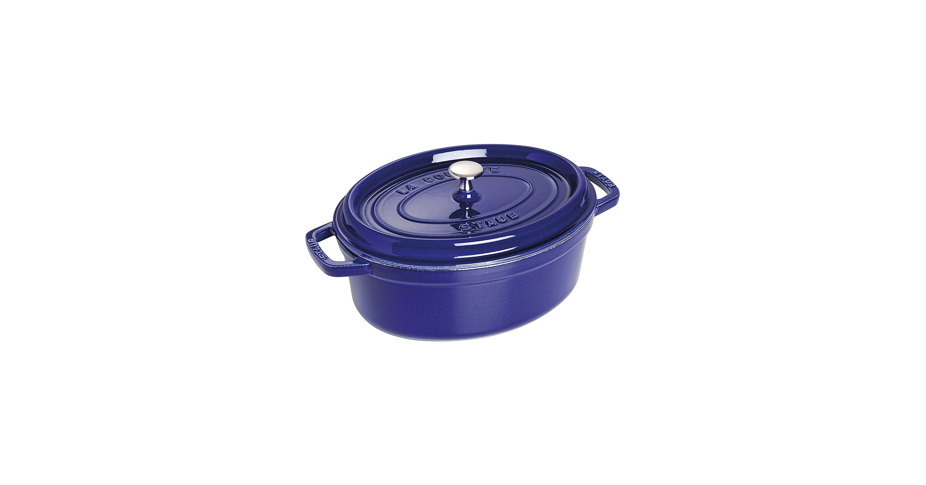 Amazon.com: Staub Cast Iron Roaster/Cocotte, Oval 31 cm, 5.5 L