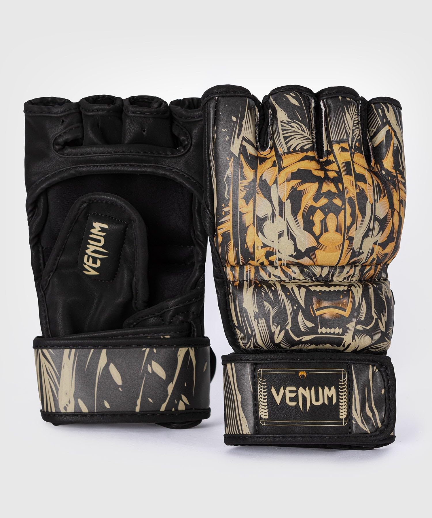 Amazon | VENUM オープンフィンガーグローブ TIGER MMA GLOVES