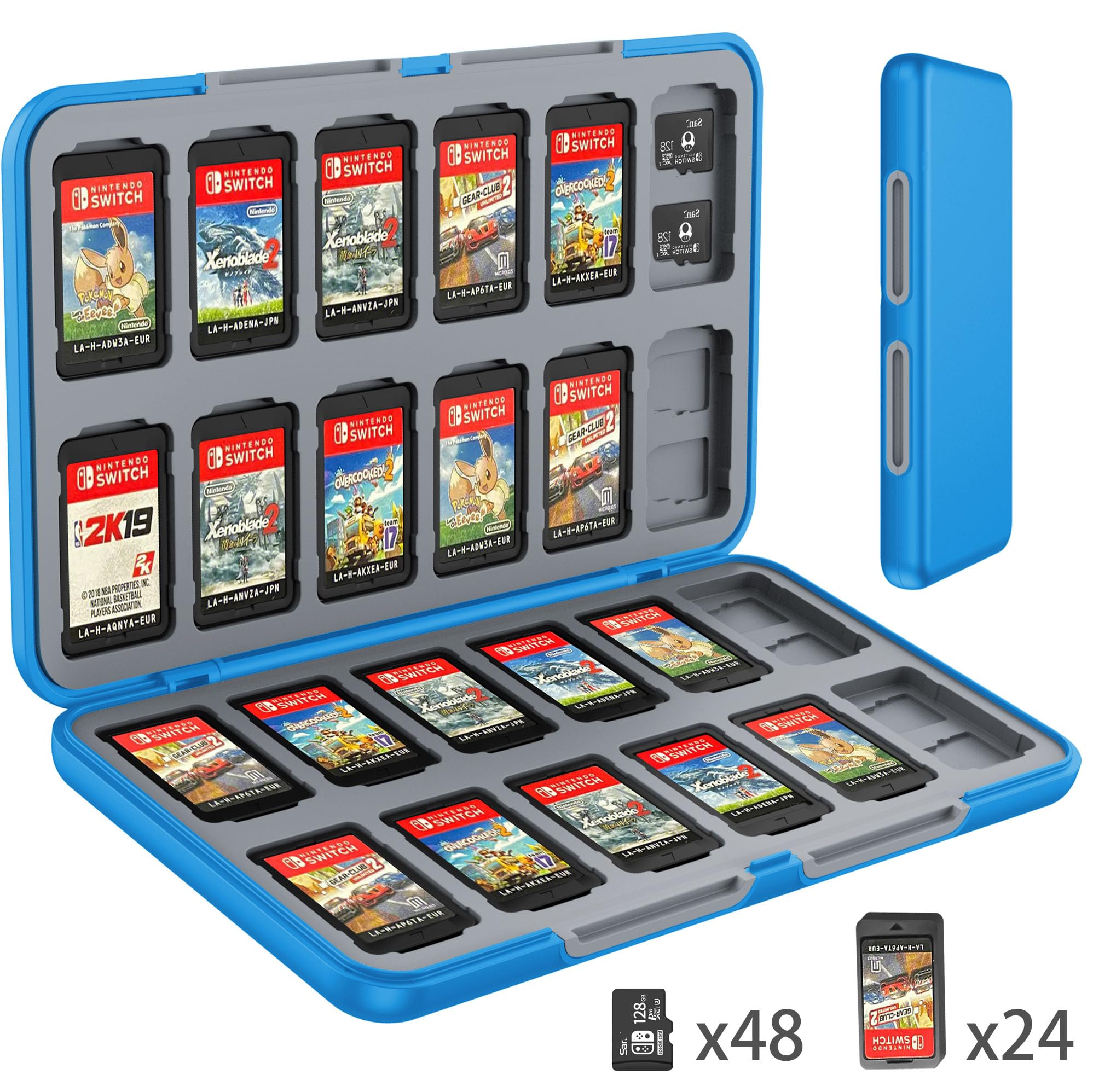 Amazon.co.jp: 任天堂スイッチ ゲームカードケース 24枚収納 スイッチ