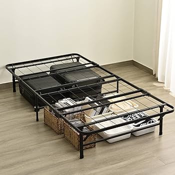 Amazon｜KJUUJEパイプベッド 折りたたみベッド シングル 組立簡単