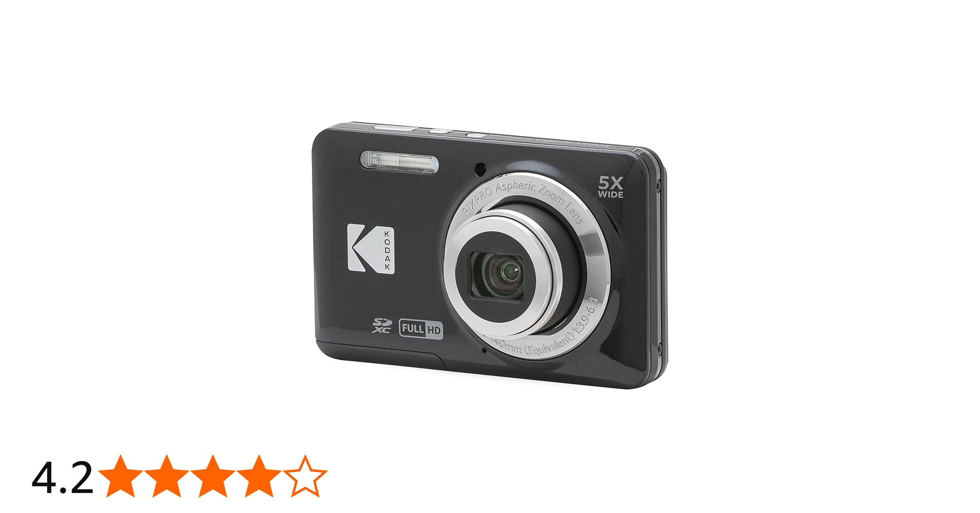 Amazon.co.jp: KODAK PIXPRO Friendly Zoom FZ55-BK 16MP Digital