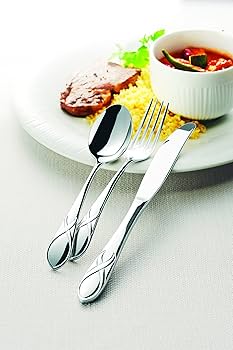 Amazon｜ダンスク(Dansk) カトラリーセット LEAF リーフ ディナー8PCS