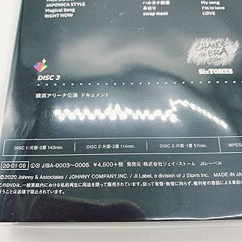 Amazon.co.jp: Johnny&Associates. 素顔4 【SixTONES盤】 : DVD