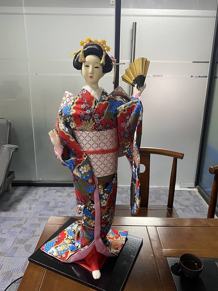 Amazon.co.jp: 舞踊 舞妓 日本人形 大きいサイズ 舞踊 舞妓芸者人形