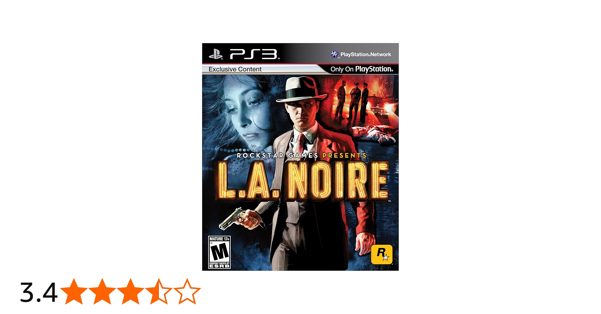 LA Noire - PlayStation 3 Standard Edition: Playstation 3: Video
