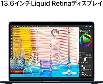 Amazon.co.jp: Apple 2022 13インチMacBook Air: 16GBユニファイド