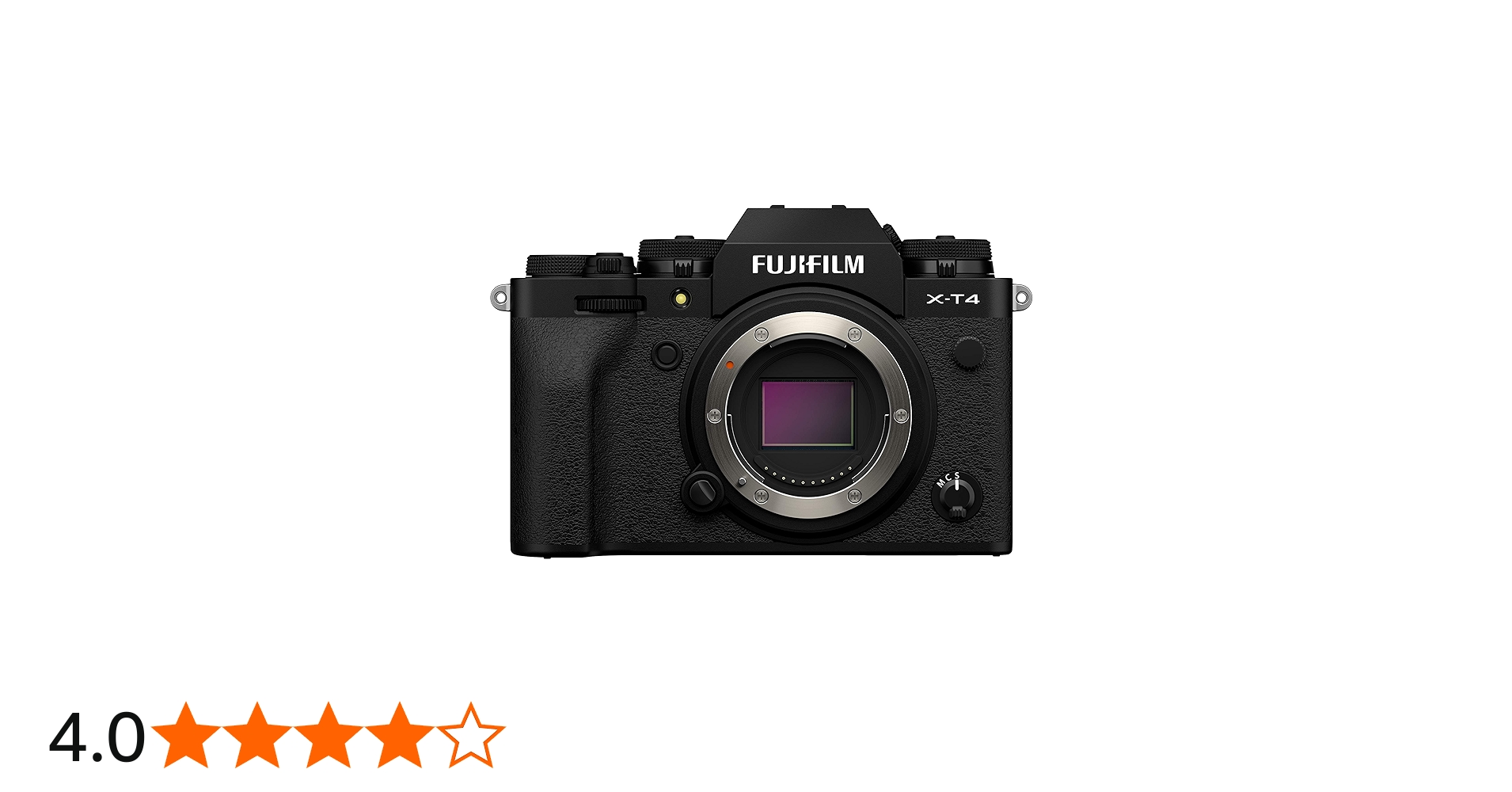 Amazon | 富士フイルム(FUJIFILM) ミラーレス一眼カメラ X-T4ボディ