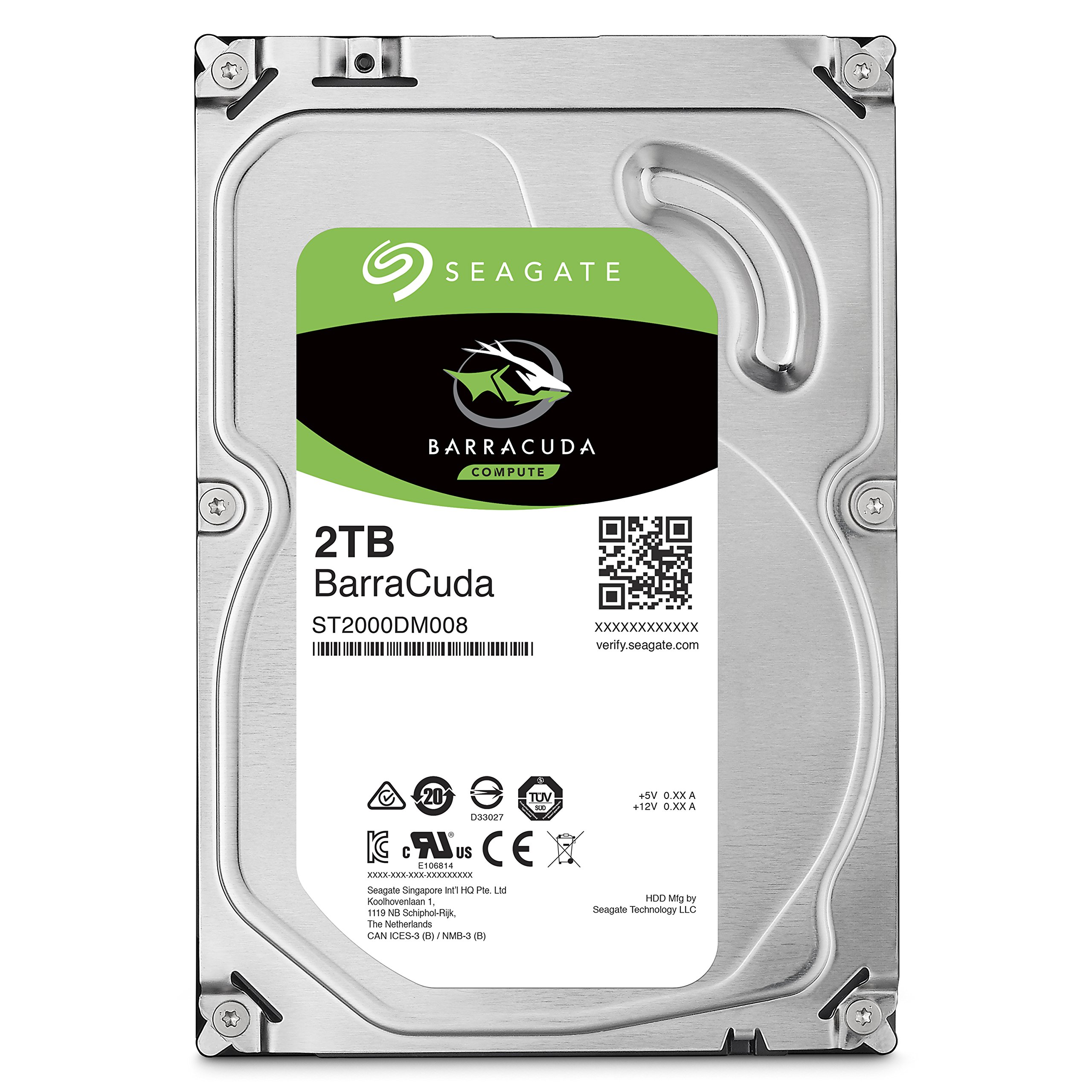 Amazon.com: Seagate BarraCuda 2TB Internal Hard Drive HDD – 3.5