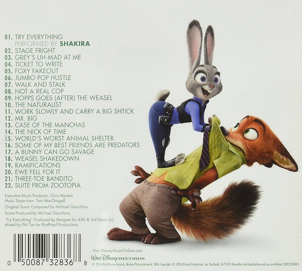 Amazon.co.jp: Zootopia: ミュージック