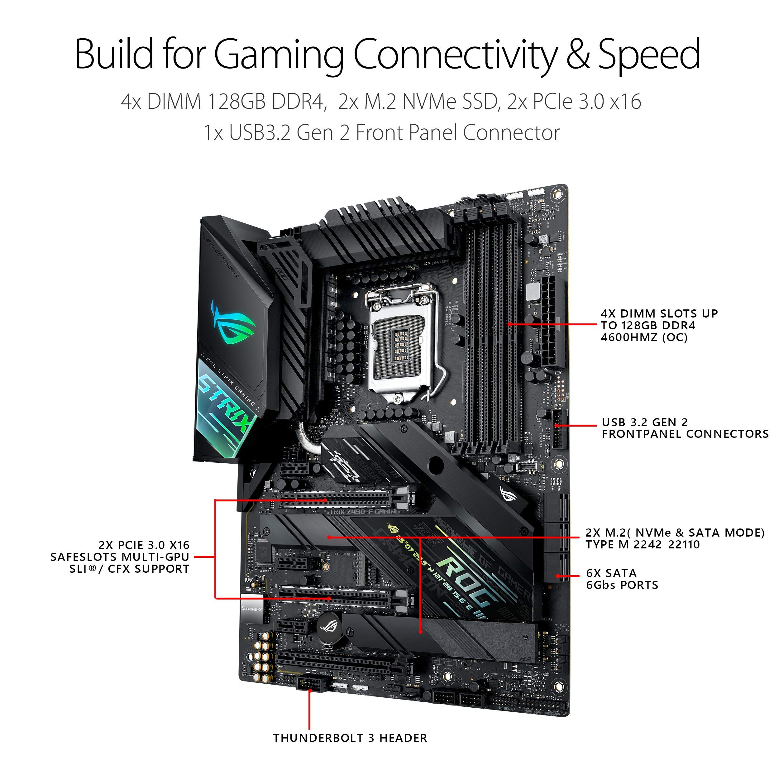 Amazon | ASUS ROG STRIX Z490-F GAMING LGA 1200 (Intel 第10世代