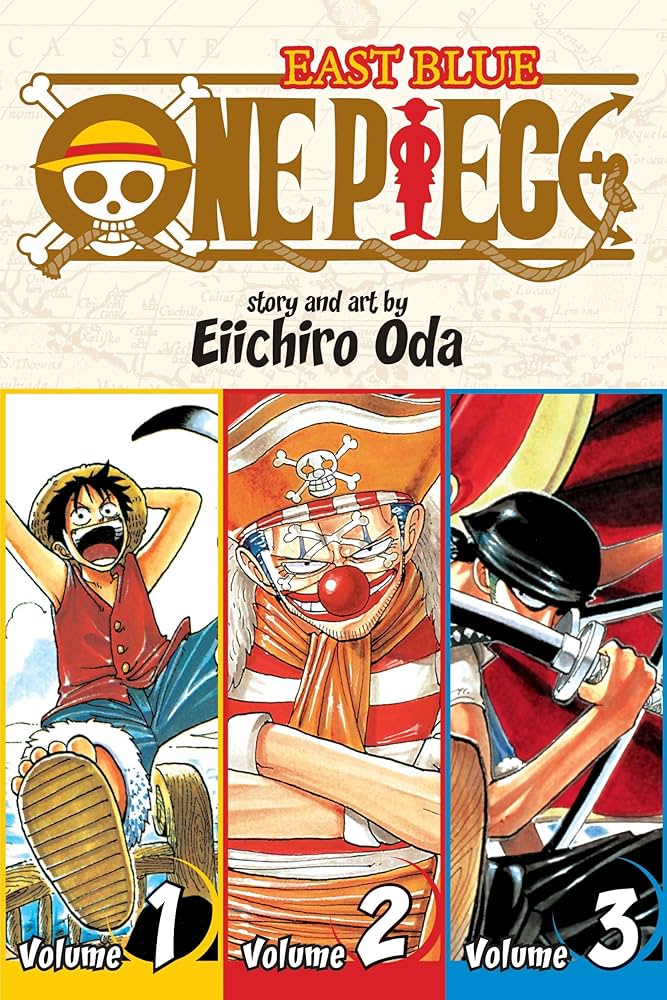Amazon | One Piece (Omnibus Edition), Vol. 1 | Oda, Eiichiro | Fantasy
