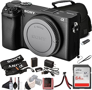 Amazon.com : Sony α6400 APS-C Mirrorless Camera (ILCE-6400/B