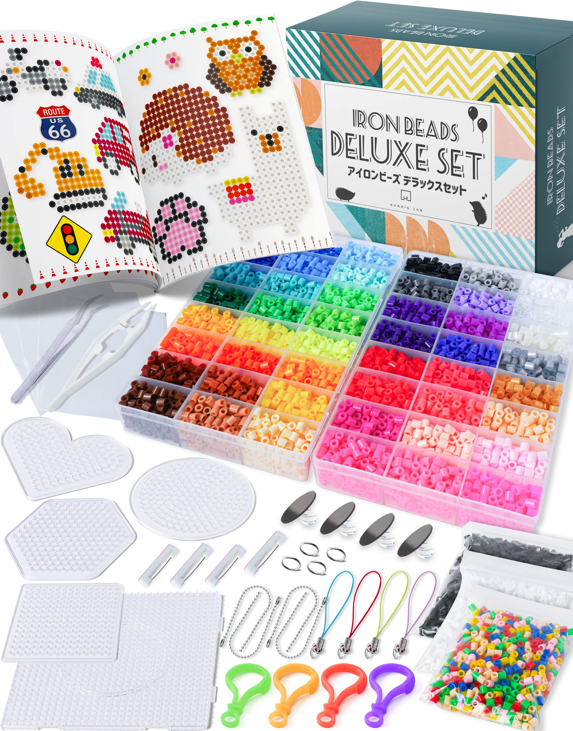 Amazon | [ハリスラボ] アイロンビーズ セット 5mm 『デラックスセット