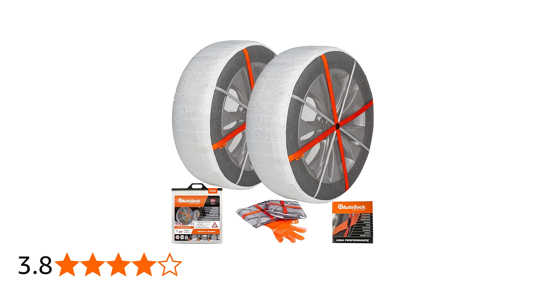 Amazon.co.jp: autosock al 64 size al 64 タイヤ チェーン 代替 品