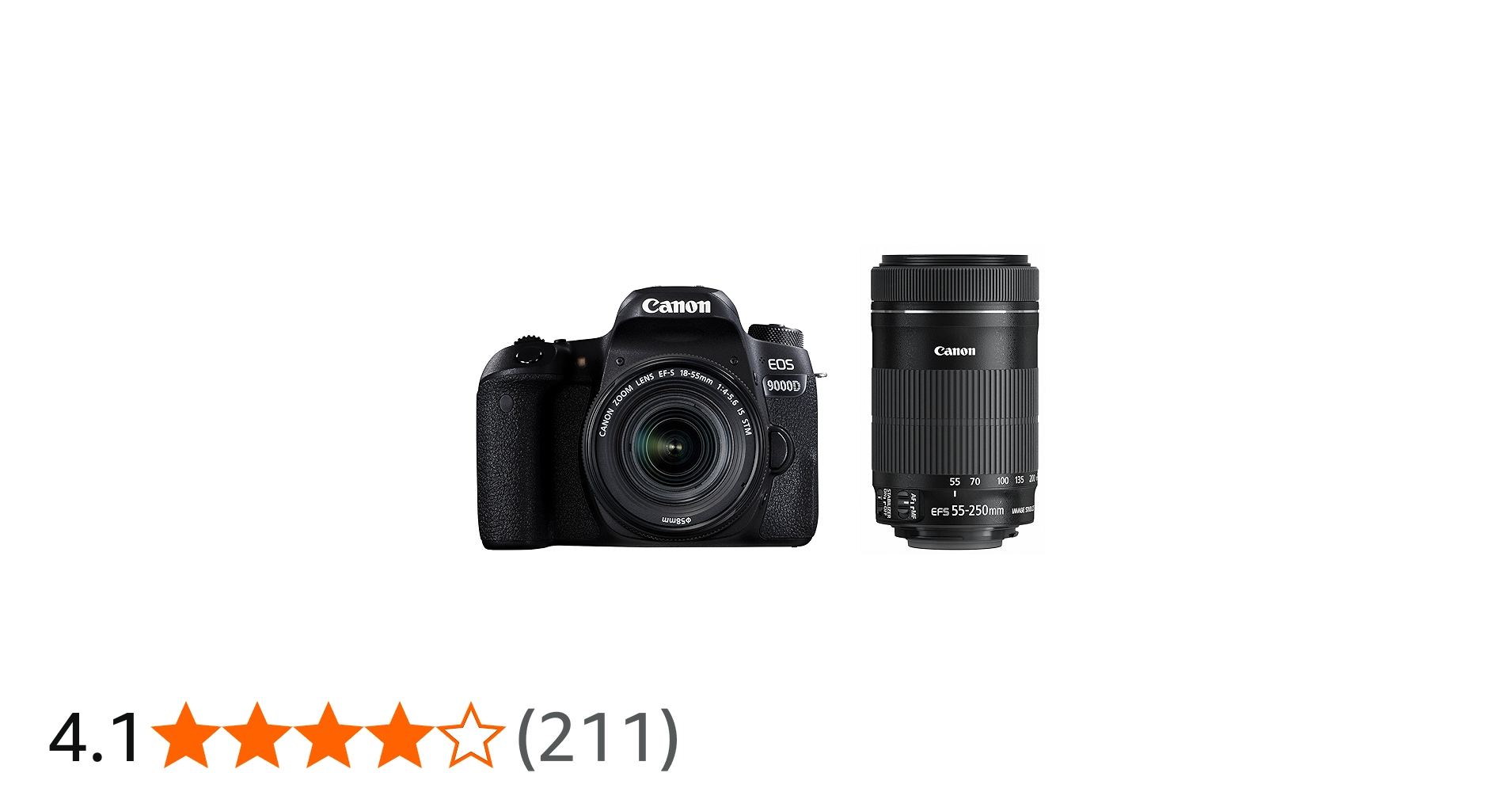 Amazon | Canon デジタル一眼レフカメラ EOS 9000D ダブルズームキット