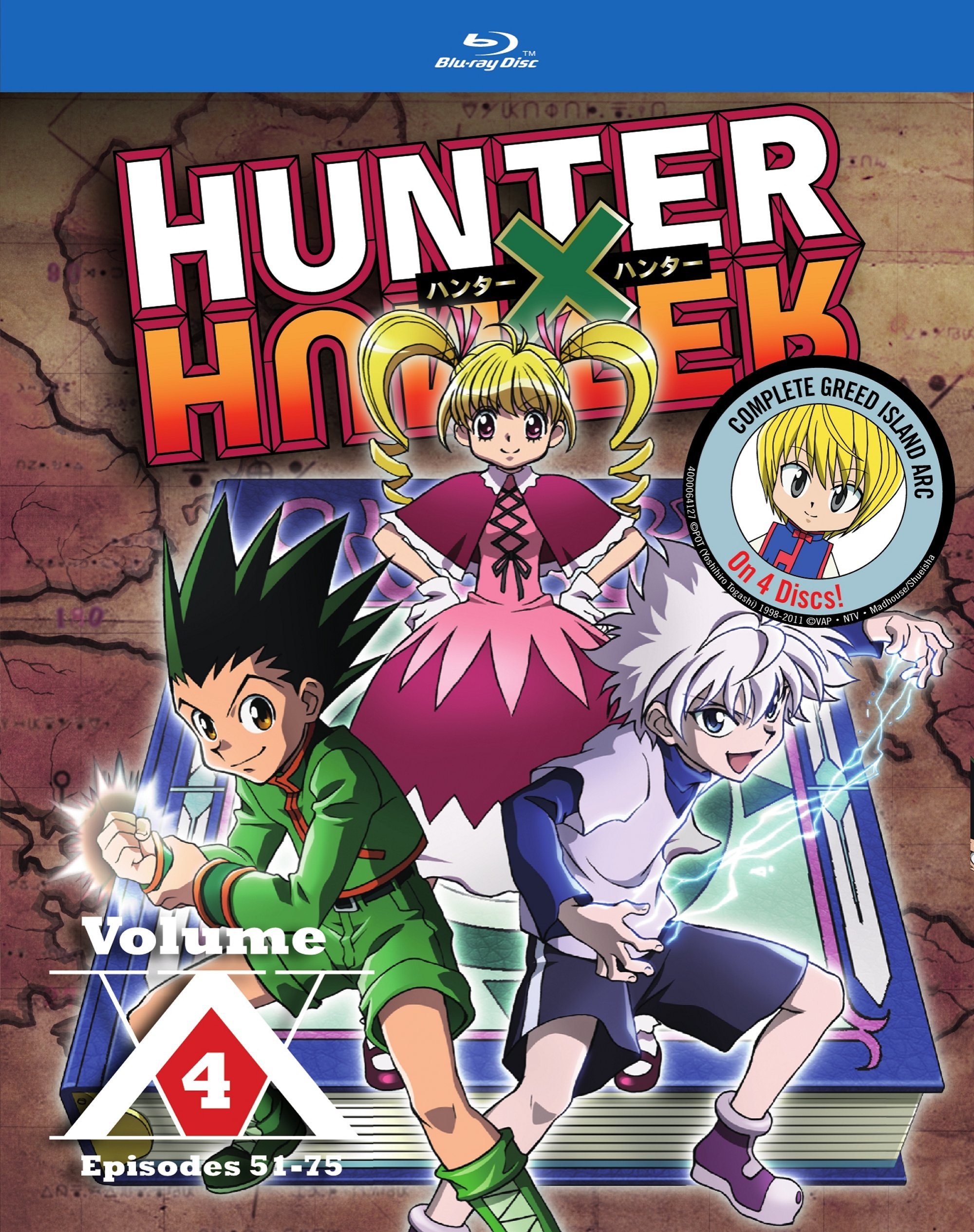 Amazon.co.jp | Hunter X Hunter Set 4 Blu-Ray(ハンター×ハンター