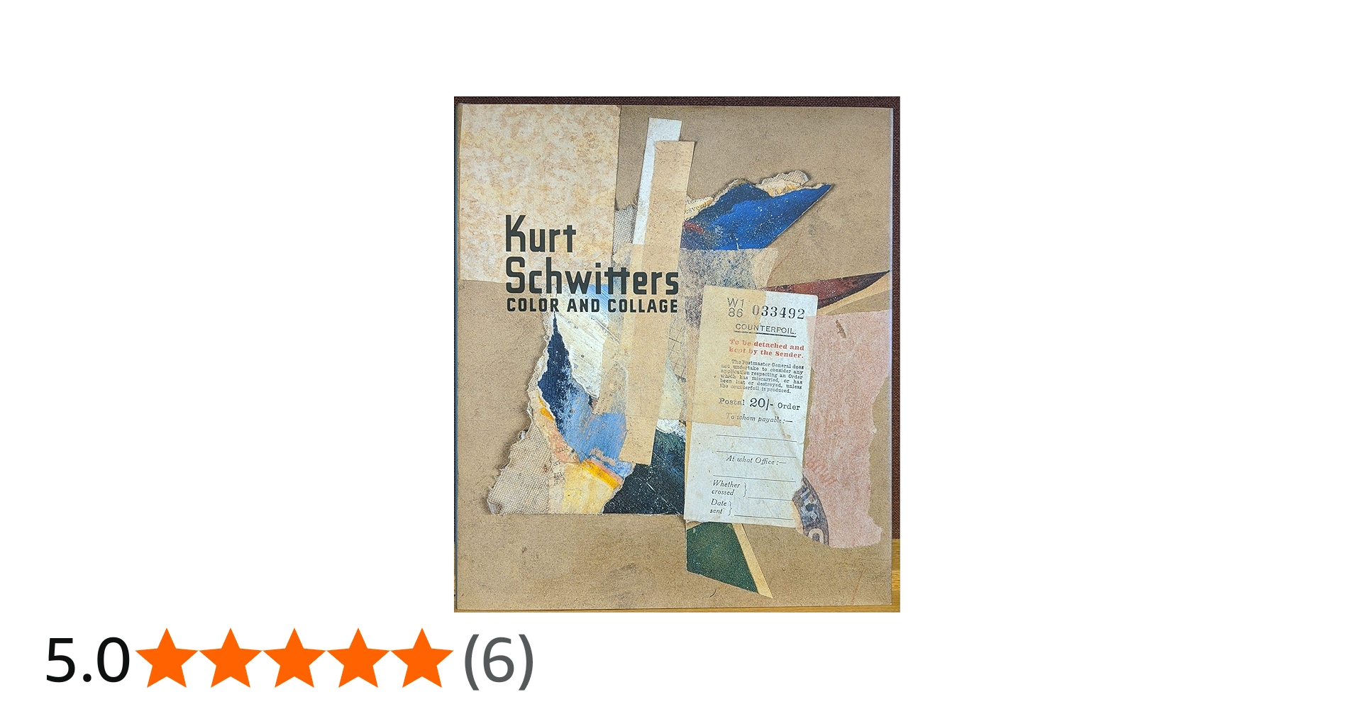 Amazon | Kurt Schwitters: Color and Collage (Menil Collection