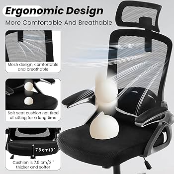 Amazon.com: Fizzin Ergonomic Office Chair, 400 LBS Computer Chairs
