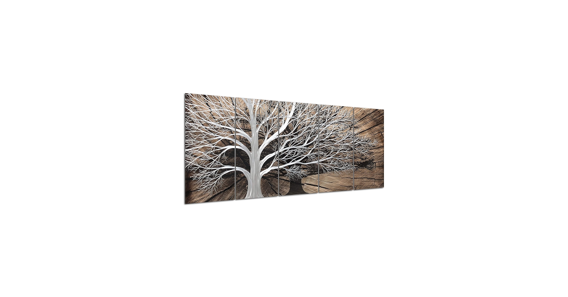 Amazon.com: Yihui Arts Tree of Life Metal Wall Art Set