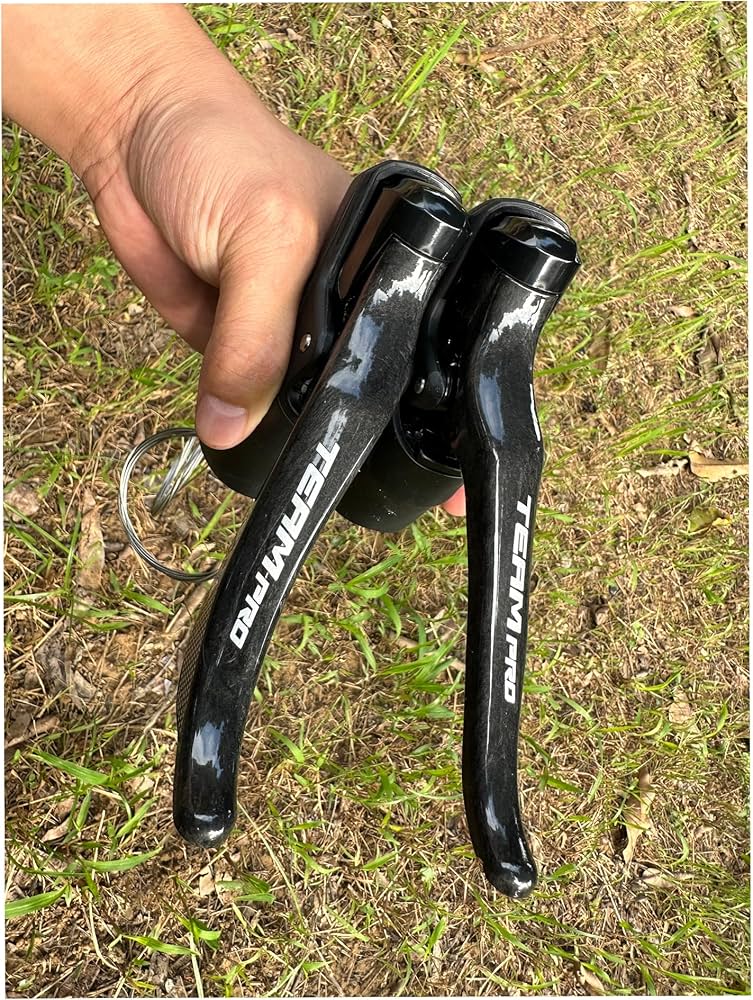 Amazon.co.jp: SENSAH(センサー) TEAM PRO 炭素繊維変速ブレーキレバー