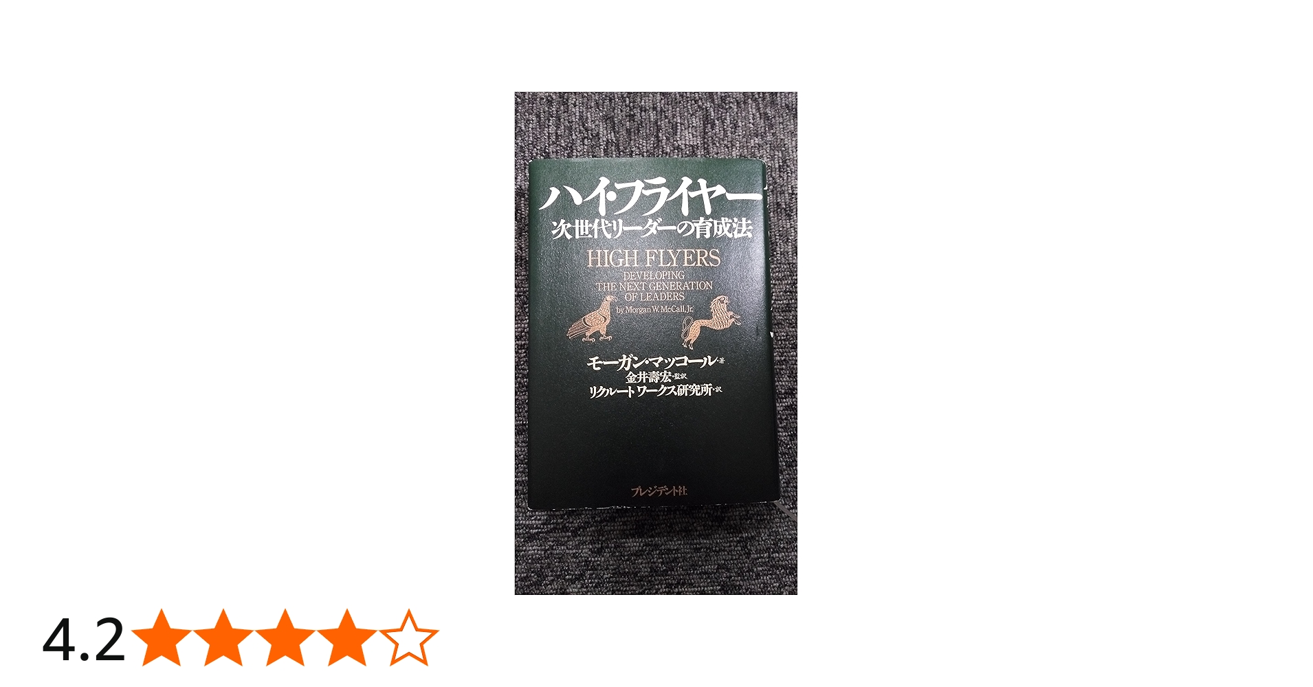 ハイ・フライヤー: 次世代リーダーの育成法 | マッコール,モーガン
