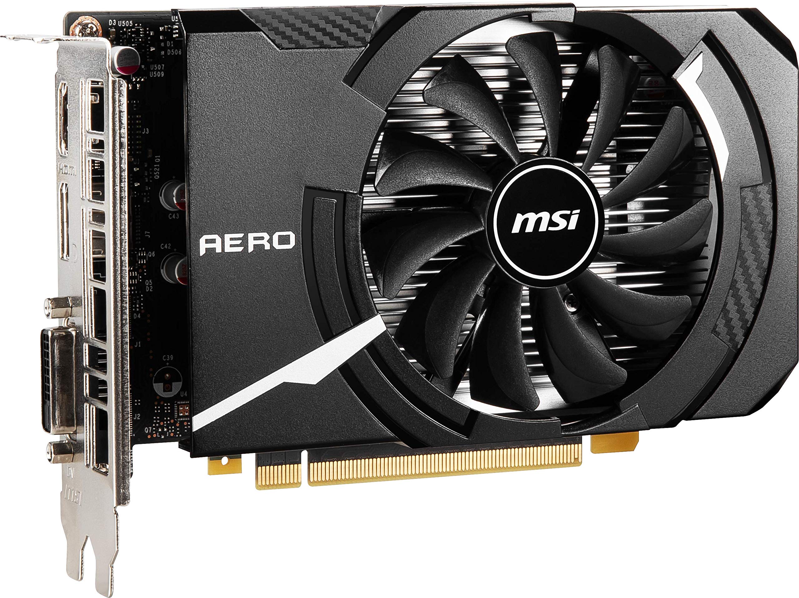 Amazon | MSI GeForce GTX 1650 D6 AERO ITX J OC グラフィックス