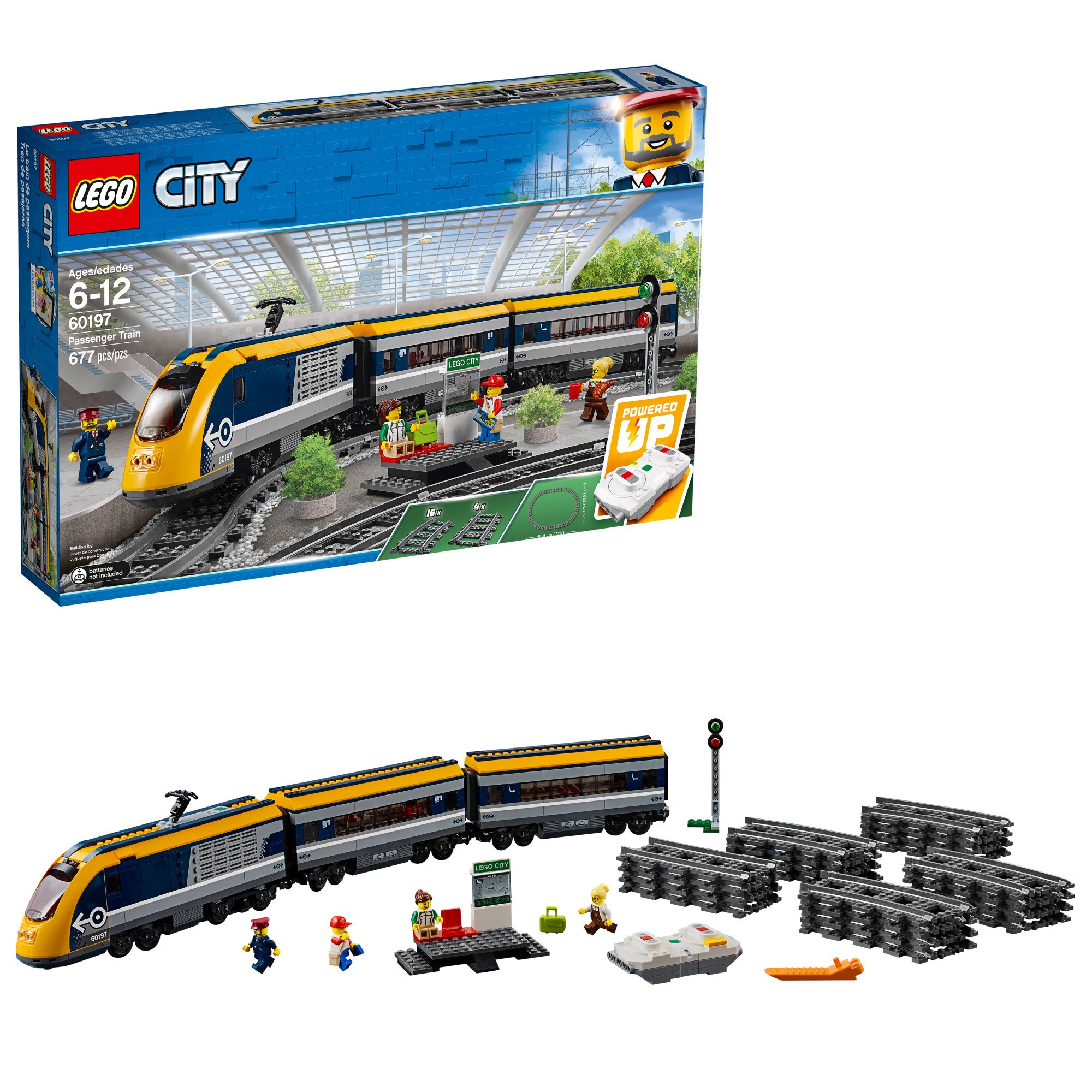 Amazon.co.jp: LEGO 60197 City Passenger Train : おもちゃ