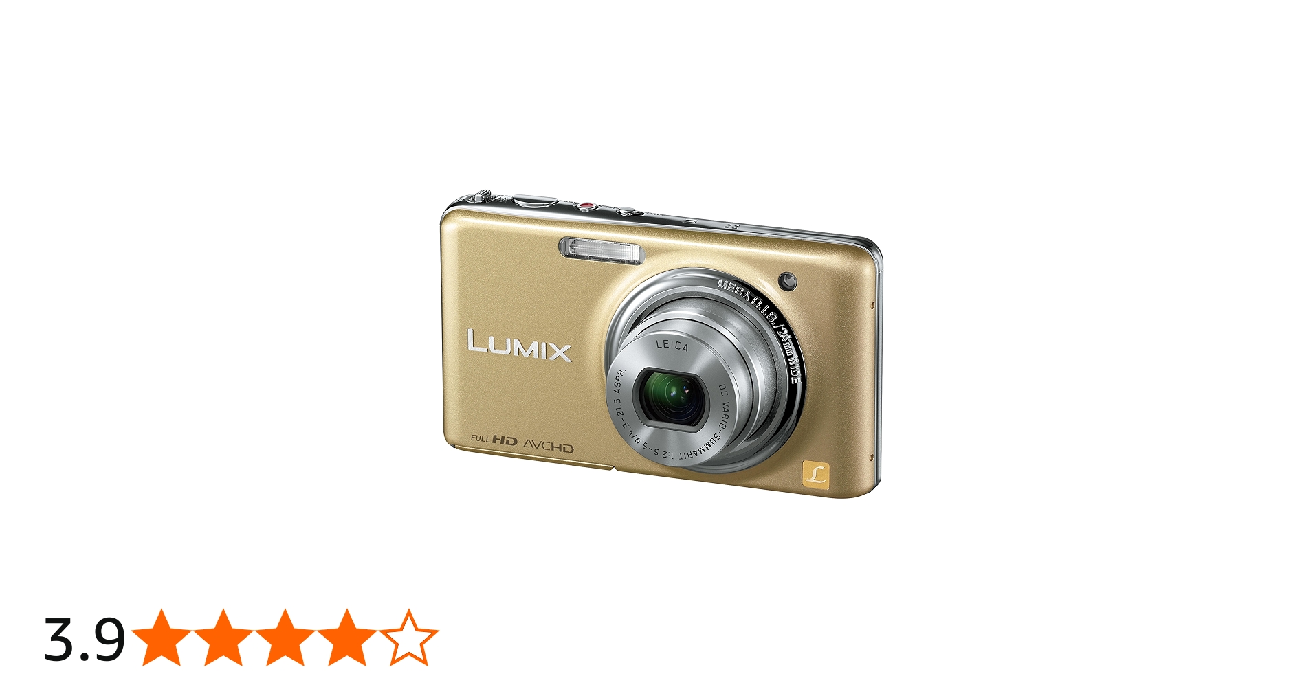 Amazon | パナソニック デジタルカメラ LUMIX FX77 レオパードゴールド