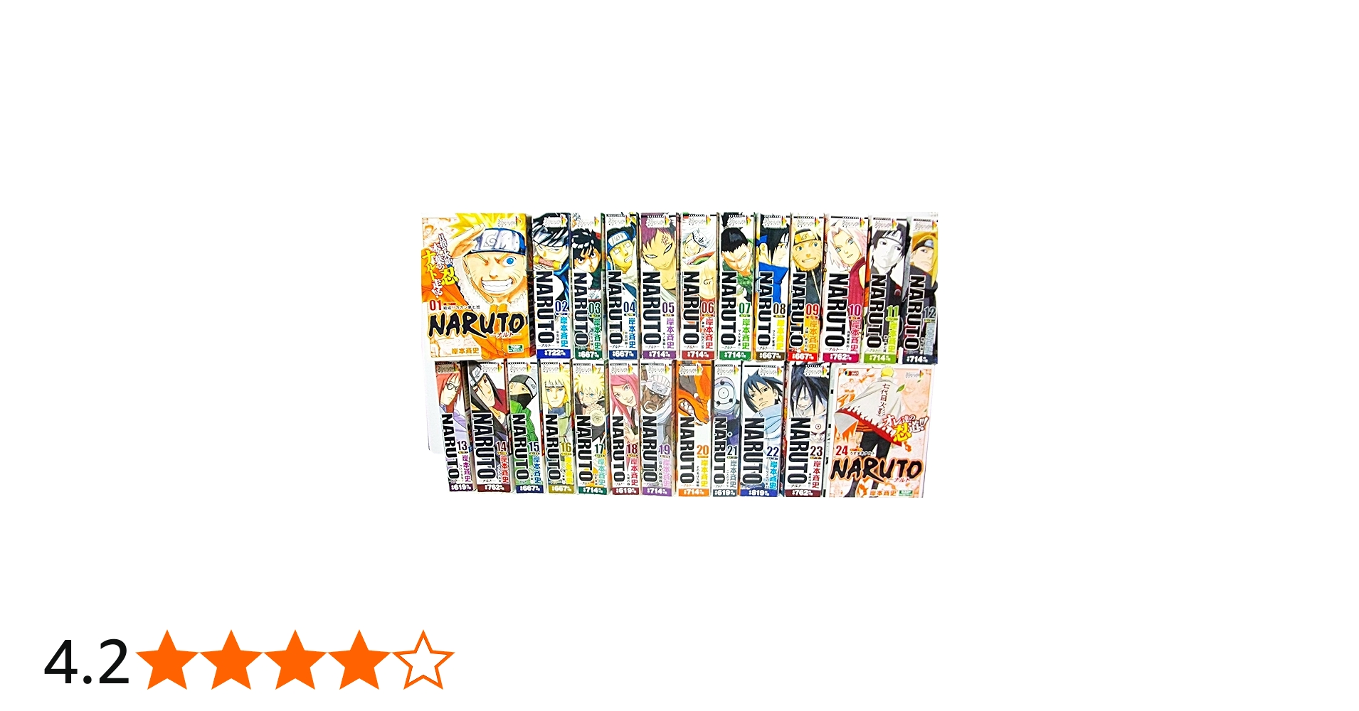 NARUTO-ナルト- コミック 1-24巻セット (SHUEISHA JUMP REMIX) | 岸本