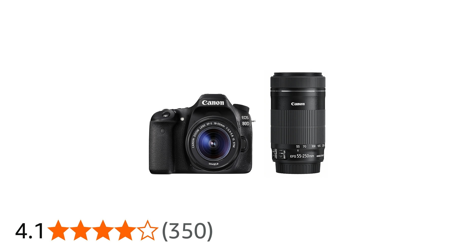 Amazon | Canon デジタル一眼レフカメラ EOS 80D ダブルズームキット