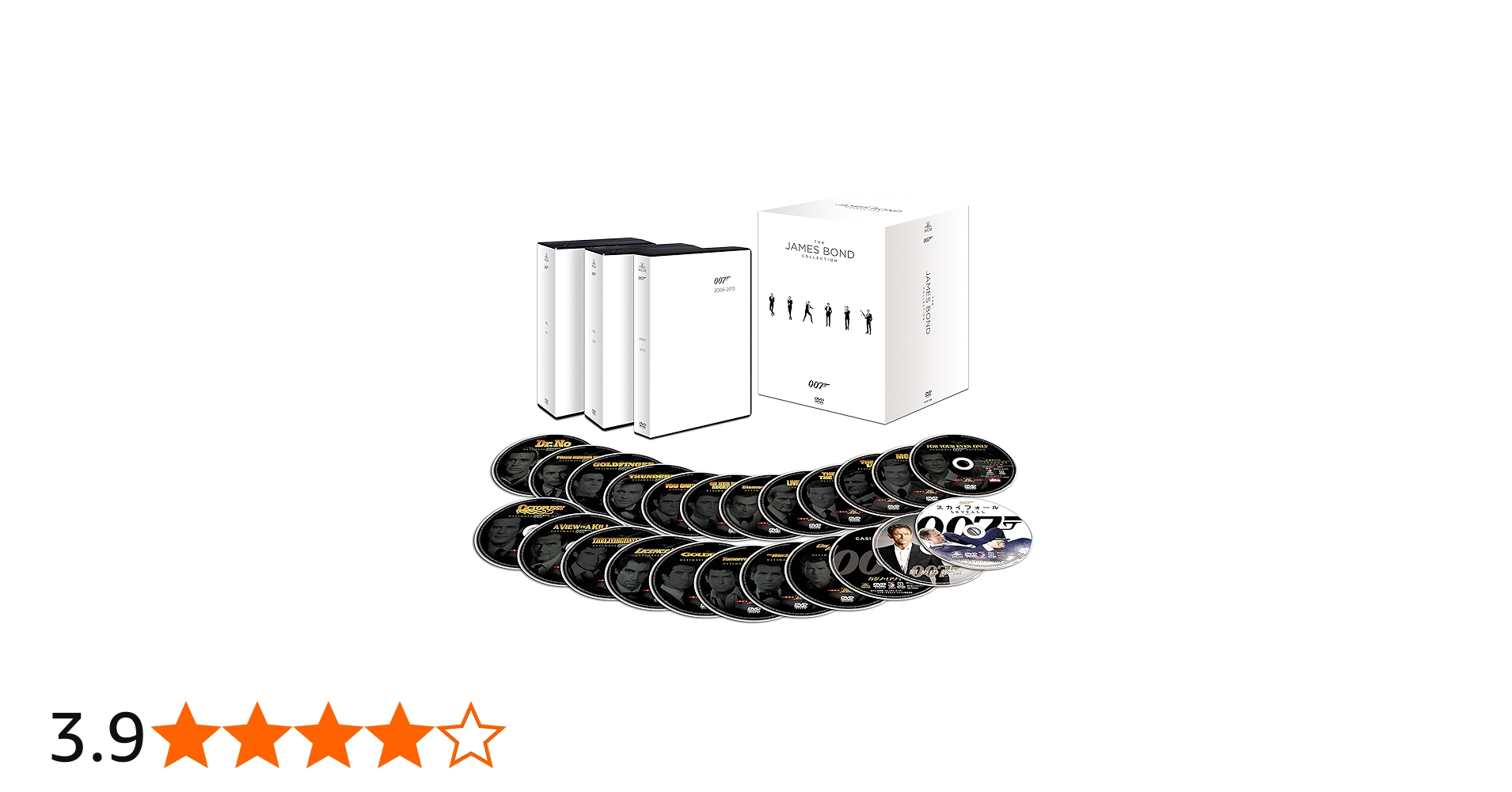 Amazon.co.jp: 007 コレクターズDVD-BOX(23枚組)(初回生産限定) 007