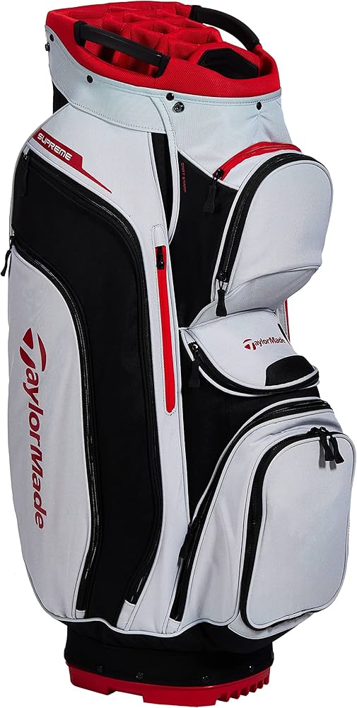 Amazon | TaylorMade Supreme カートバッグ シルバー ホワイト