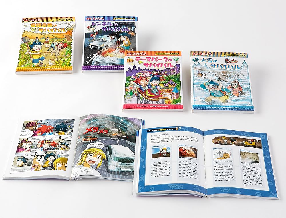 科学漫画サバイバルシリーズ【2023年新刊】4巻セット | ゴムドリco