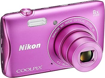 Amazon | Nikon デジタルカメラ COOLPIX S3700 ピンク 光学8倍ズーム