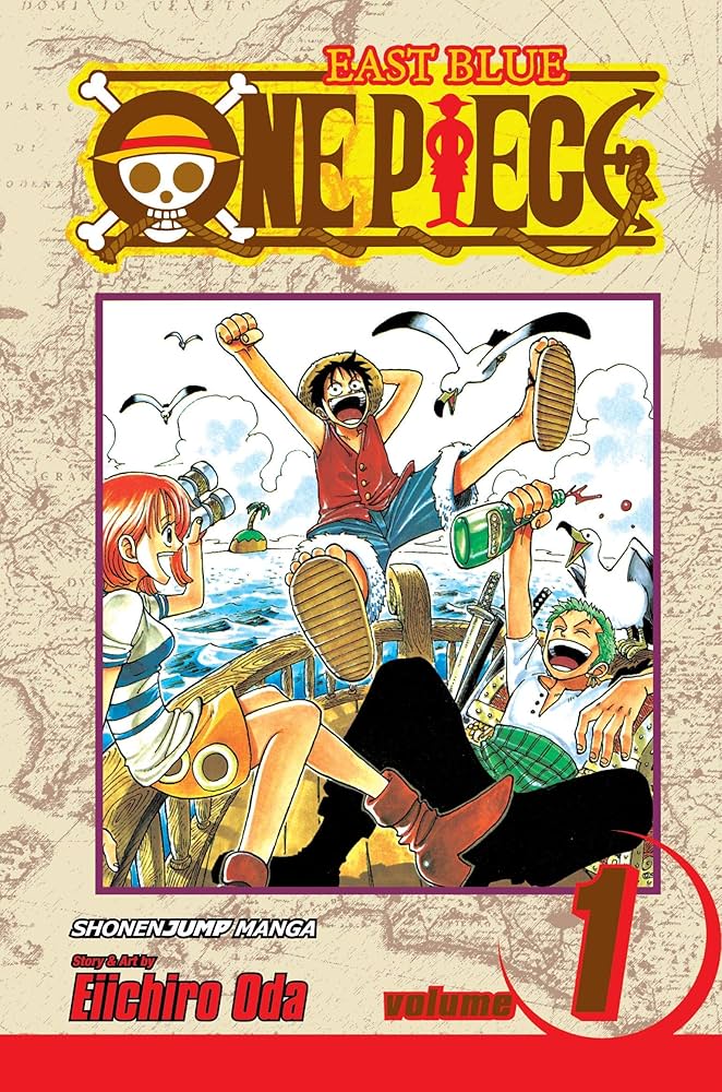 Amazon.com: One Piece, Vol. 1: Romance Dawn: 9781569319017: Oda