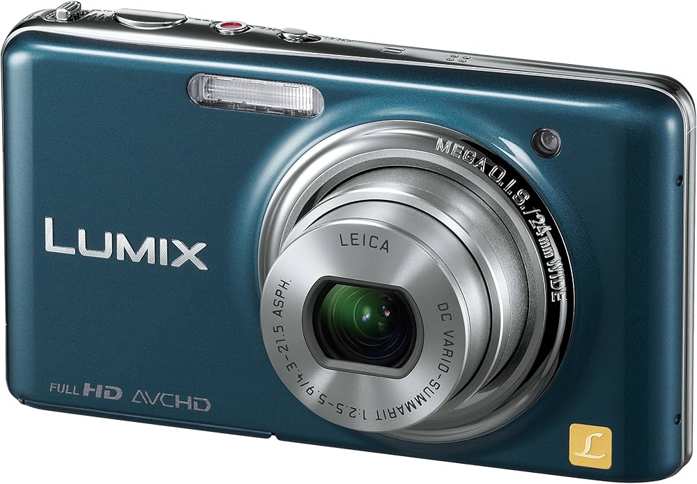 Amazon | パナソニック デジタルカメラ LUMIX FX77 スエードブルー DMC