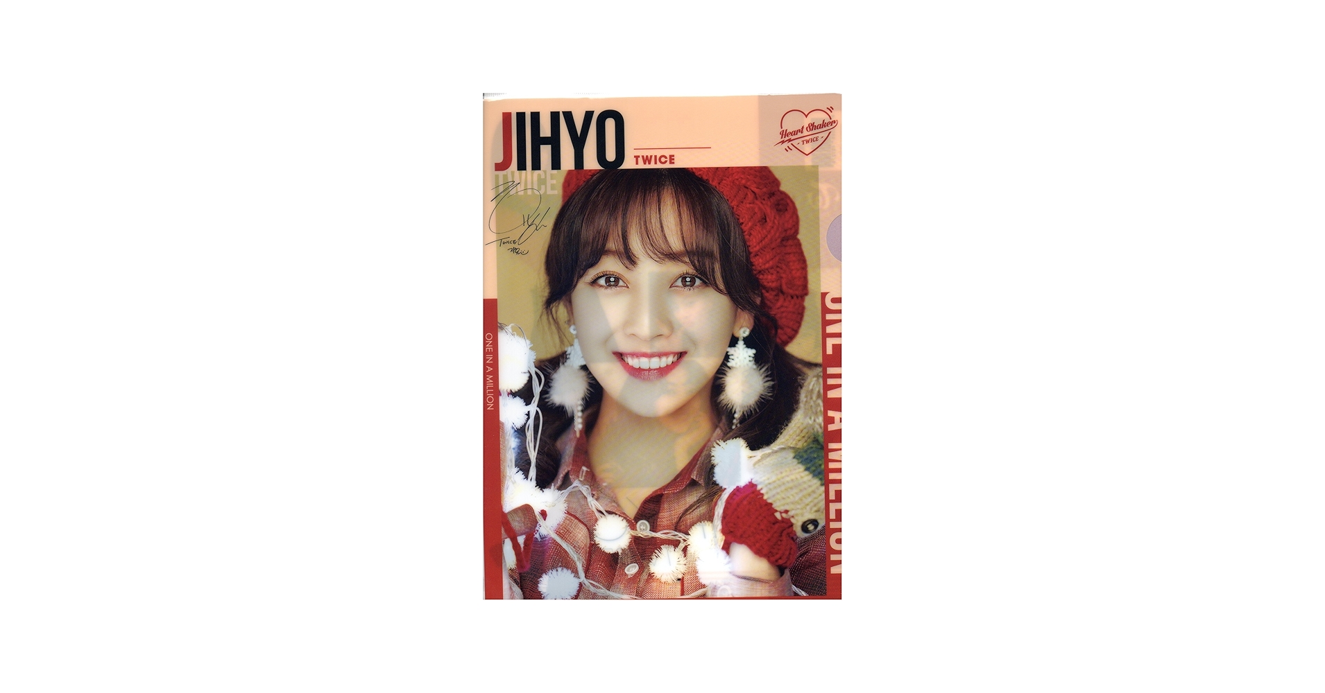 Amazon.co.jp: TWICE (トゥワイス) ジヒョ JIHYO グラフィック クリア