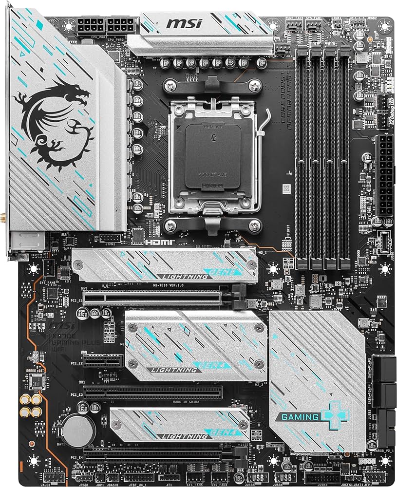 Amazon.com: MSI X670E GAMING PLUS WIFI Gaming Motherboard (AMD