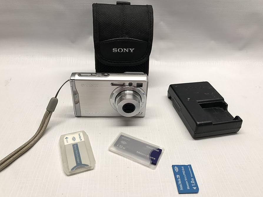 Amazon.com : Sony Cybershot DSCW80 7.2MP Digital Camera with 3x