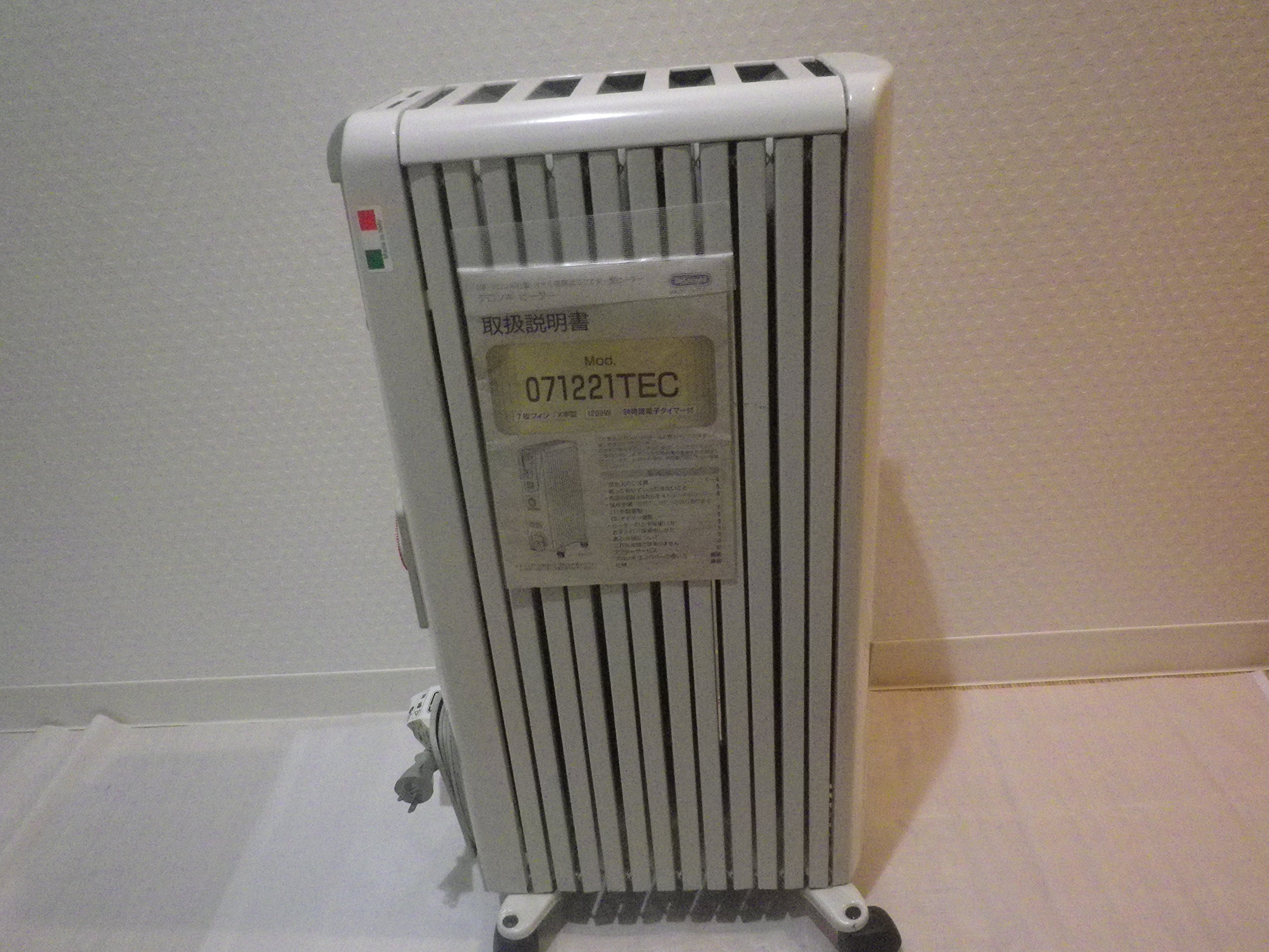 Amazon | DeLonghi オイル・ラジエターヒーター 071221TEC | De'Longhi