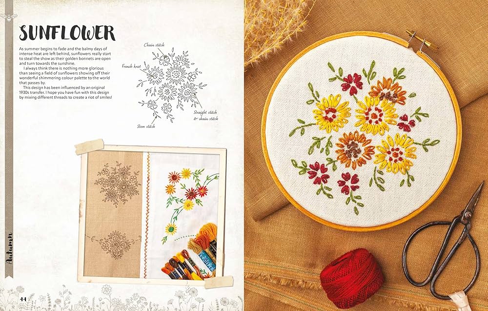 A Love of Cloth and Thread: Among the Wildflowers: Over 25