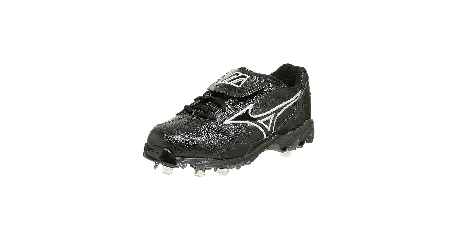 Amazon.com | Mizuno Men's 9-Spike Classic Low G4, Black/White