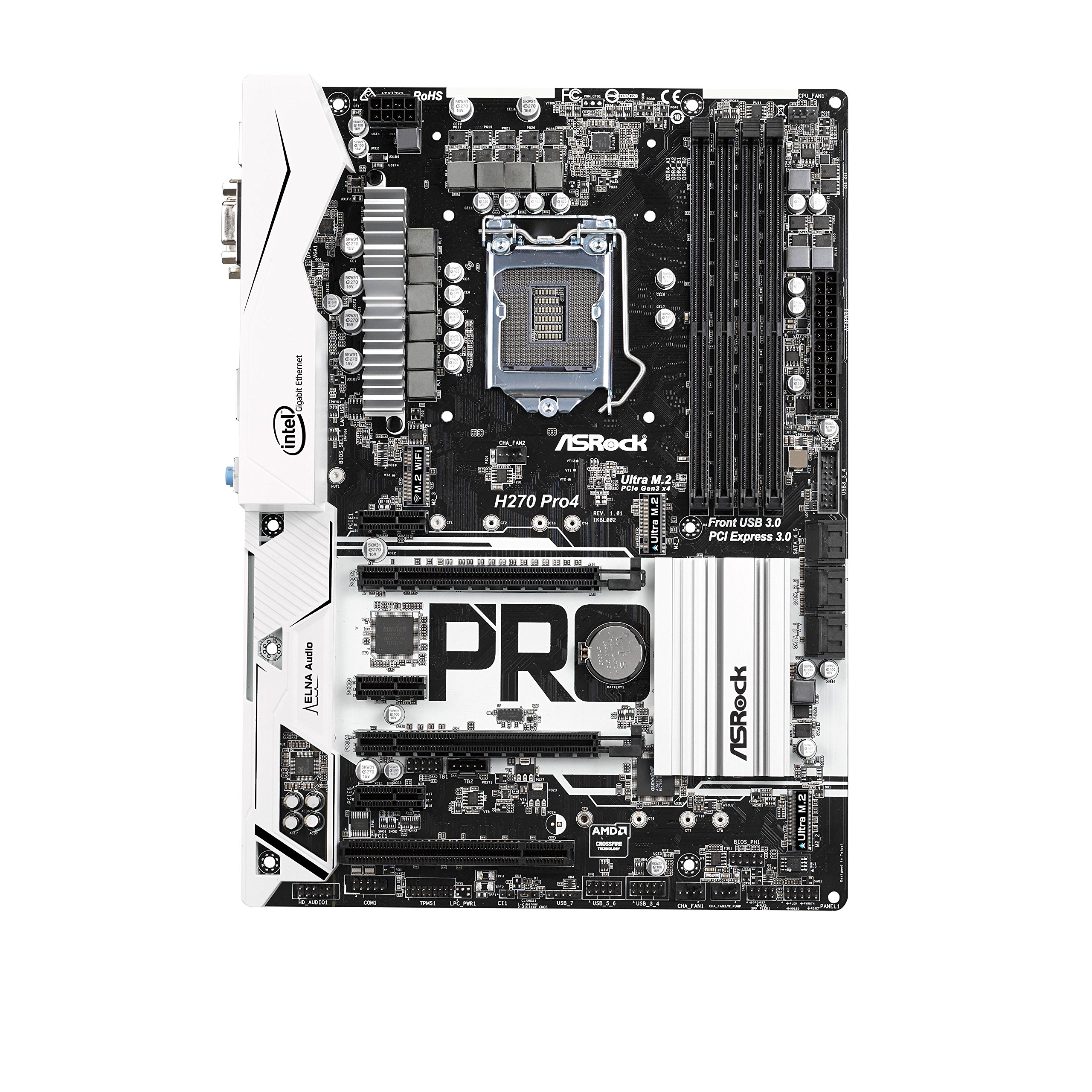 Amazon.com: ASRock Motherboard Motherboards H270 PRO4 : Electronics