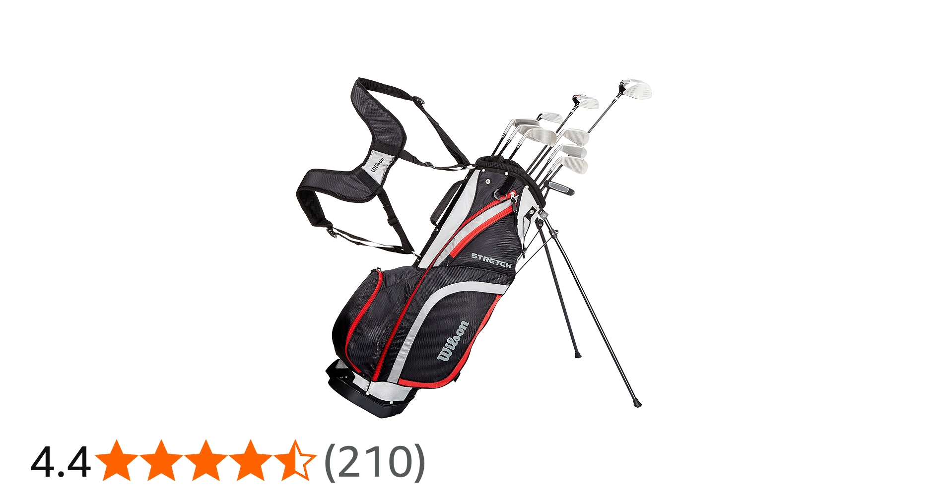 Amazon.co.jp: Wilson メンズ ストレッチ ゴルフ クラブ 10クラブ