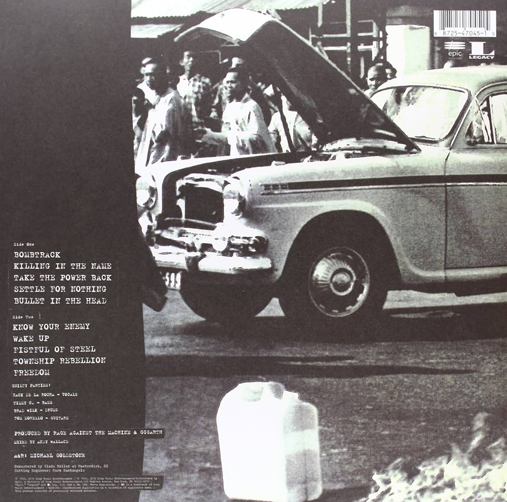 Rage Against The Machine - Rage Against The Machine - Amazon.com Music