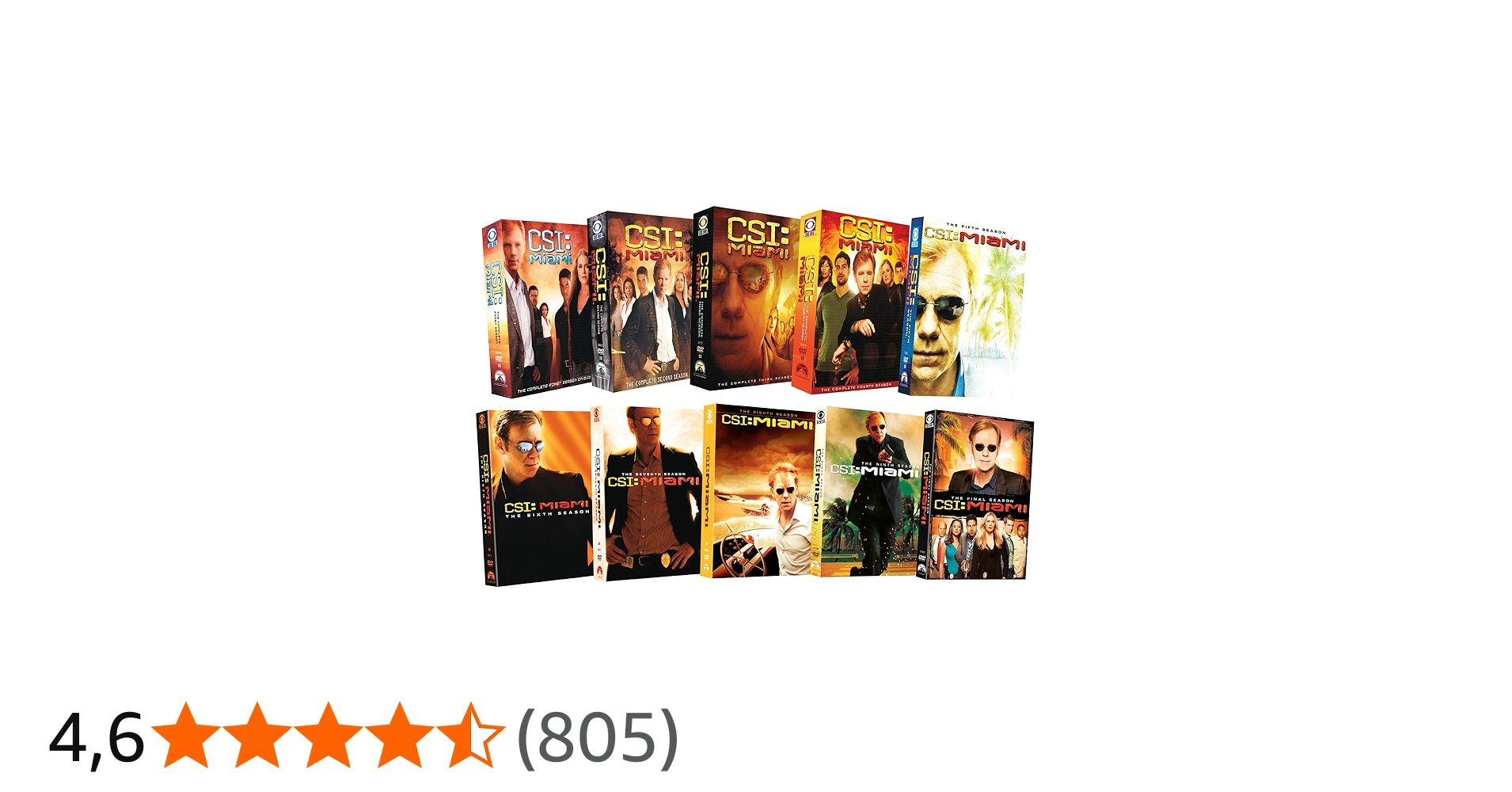 CSI: Miami - The Complete Series | Amazon.com.br