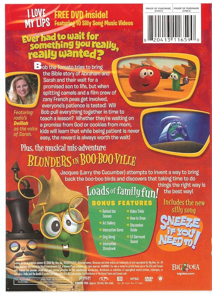 Amazon.com: Veggie Tales DVD - Abe and the Amazing Promise with